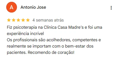 Avaliação de cliente no Google - 4