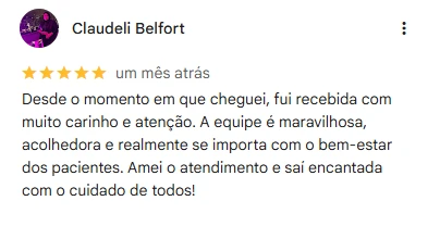 Avaliação de cliente no Google - 6