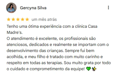 Avaliação de cliente no Google - 7