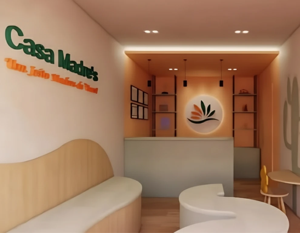 Recepção da Casa Madres