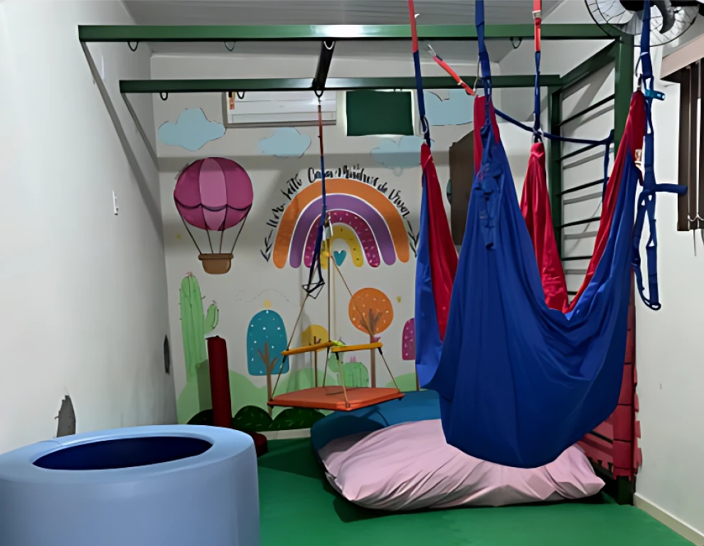 Sala de terapia da Casa Madres
